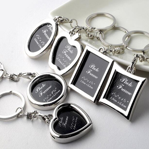 Creative photo frame keychain mini photo frame keychain small gift keychain pendant corporate gift wholesale