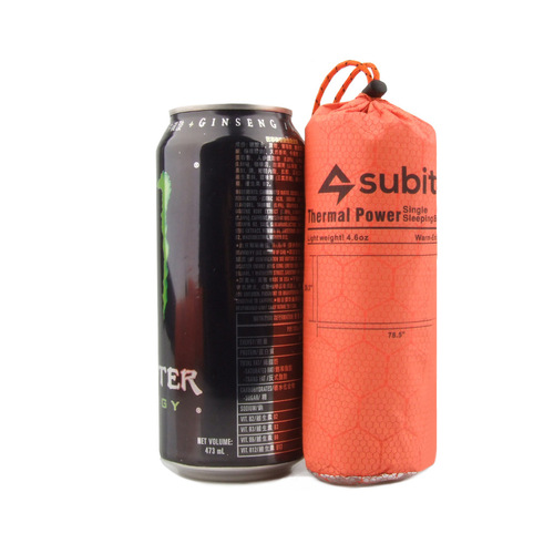 Amazon Outdoor Mountaineering Camping Sports Warm Sleeping Bag Camping Sleeping Bag Wild Emergency Survival Heat Reflective Sleeping Bag