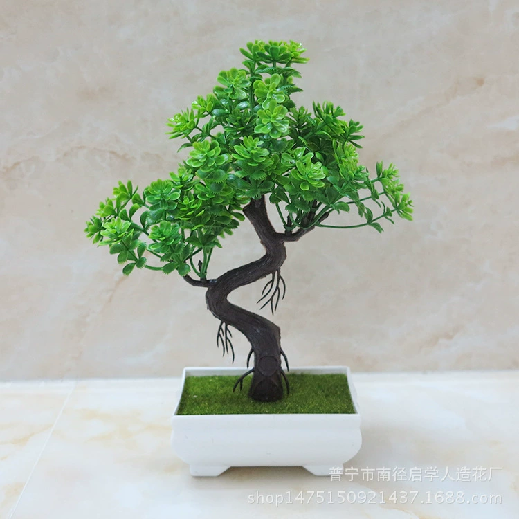 Новый Искусственный Цветок Небольшой Бонсай Искусственный Цветок Офисные Украшения Мебели Украшения Искусственный Цветок Костюм Ремесла