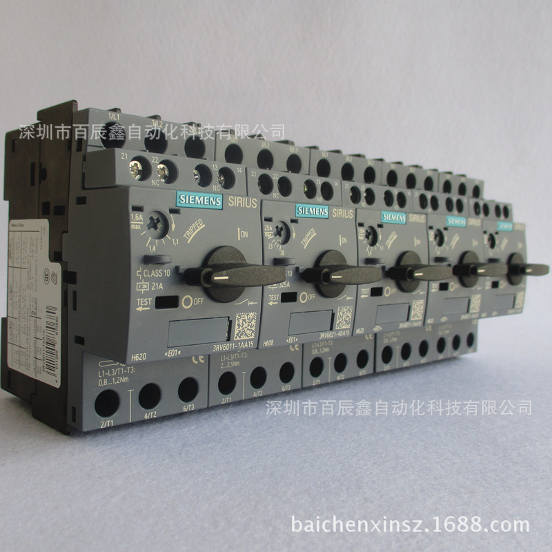 3RV6011-0KA15 现货全新西门子断路器马达保护断路器