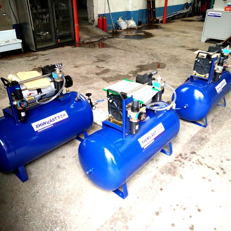 高压气动空气增压泵 GPV05大流量压力压缩泵