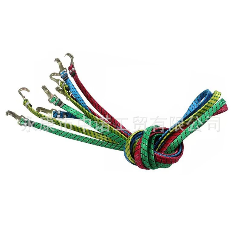 Утолщенный ремешок электромобиль багажный автомобильный ремешок Эластичный 150 см * 1,5 см многоцветный автомобильный трос