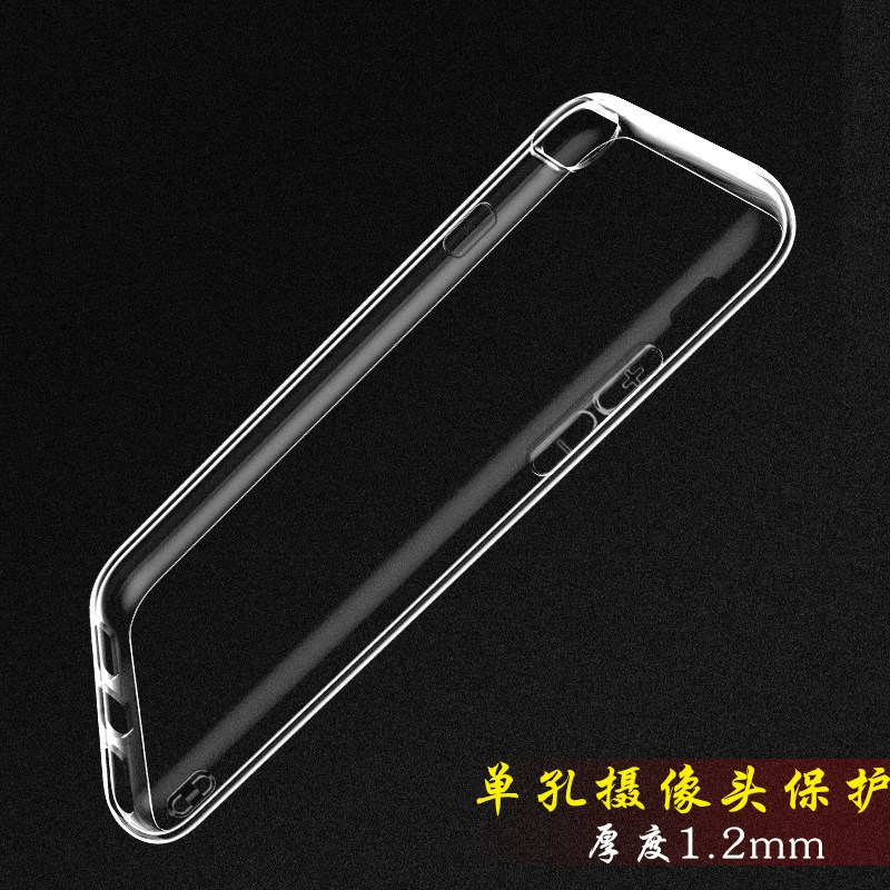 Защитный силиконовый чехол для телефона (Apple) совместимый с iPhone 6–17, прозрачный, водонепроницаемый 1.2 мм