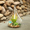 Creative brand transparent glossy realistic jewelry, set for gazebo, decorations, layout, micro landscape