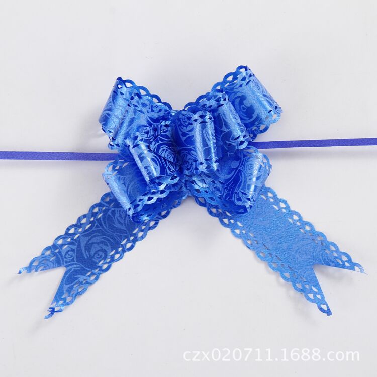 30 hueco encaje mano tirar flor Navidad regalo caja embalaje boda suministros Boda boda decoración tire flor cinta