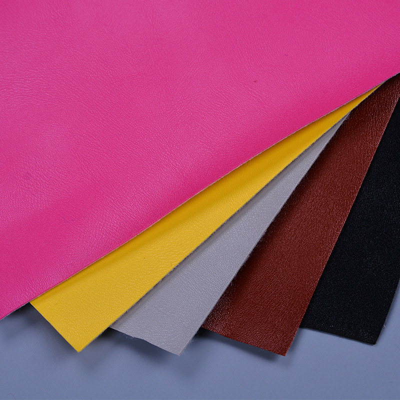 PVC油皮面料高山流纹皮革软包化妆包钱包笔袋皮革