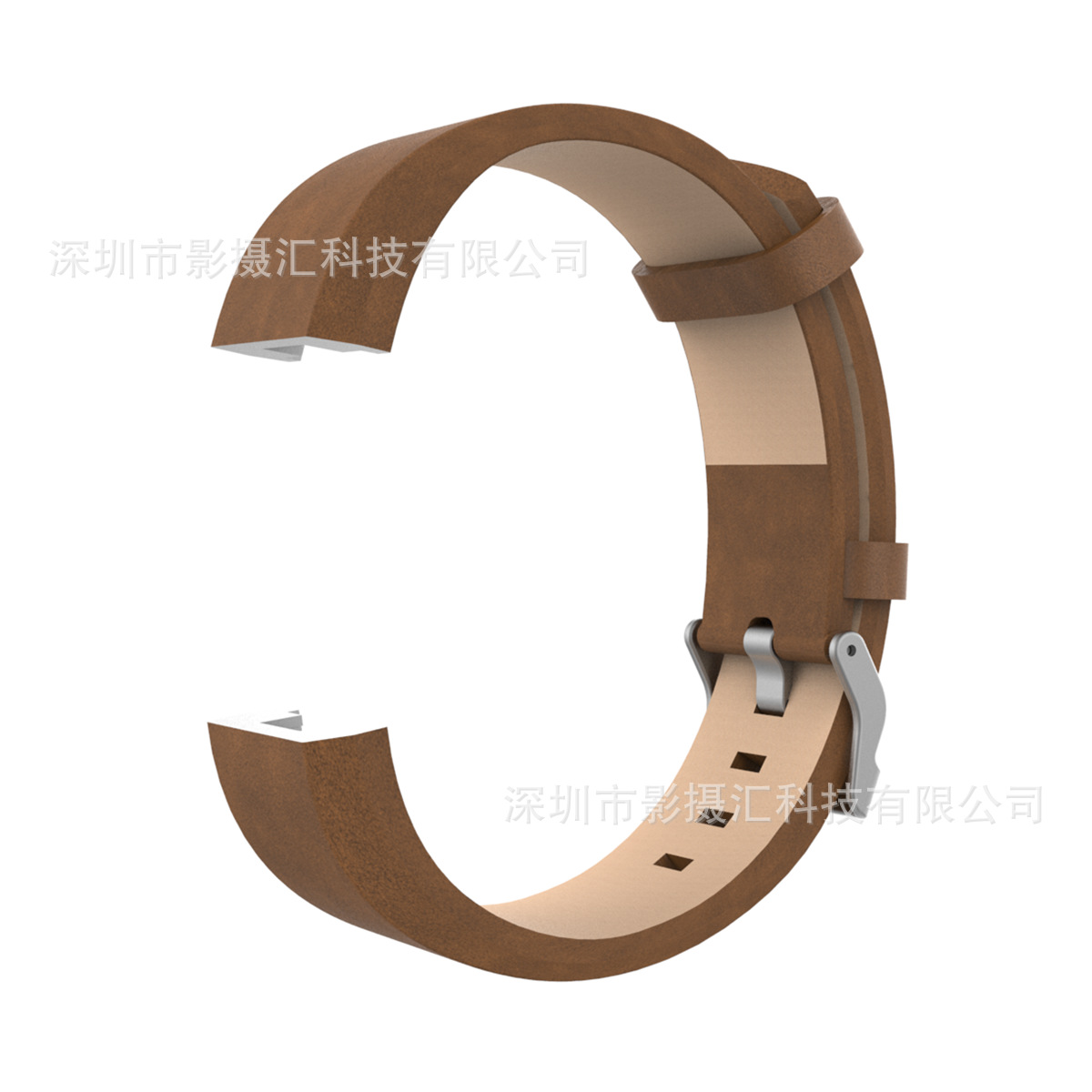 Para Fitbit carga 2 Correa de cuero genuino primera capa vaca Charge2 reemplazo pulsera