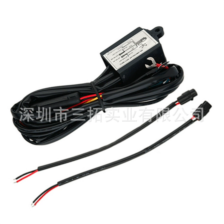 Многофункциональный комплект светодиодных дневных ходовых огней с регулировкой яркости, задержкой, сигналом поворота, стробоскопом, контроллер DRL0013 для автомобильных фар