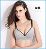 Postpartum underwear for pregnant for breastfeeding, thin comfortable breathable supporting cotton bra