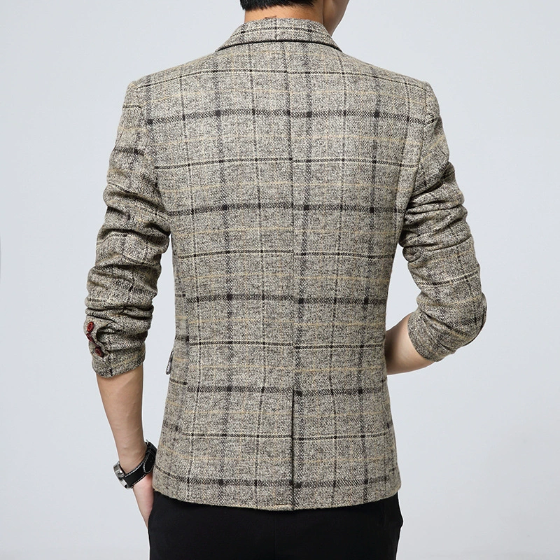 Demi-season classic suit jacket for leisure, Korean style