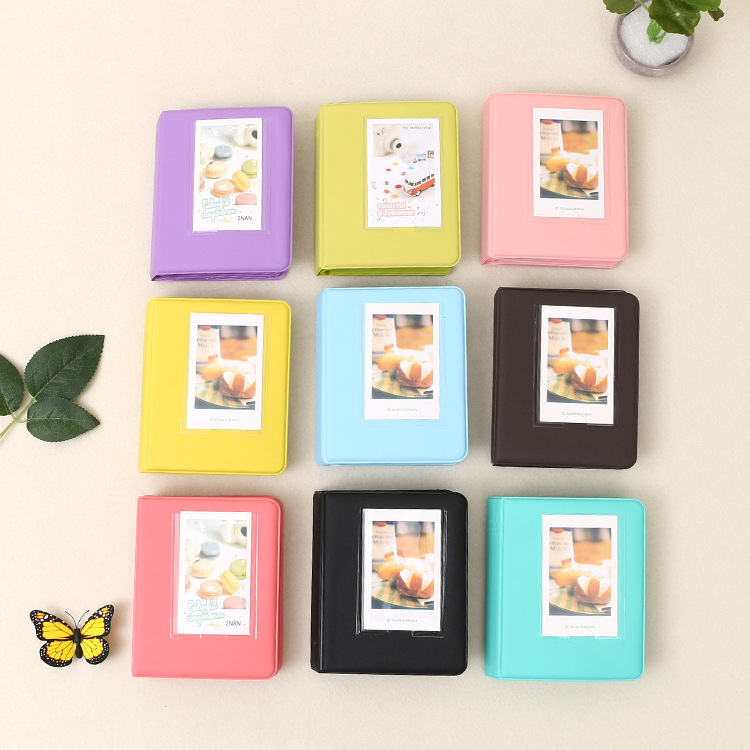 K-Style of Candy Photo Album Polaroid 3inch Photo Paper Polaroid Printing Cover Customization 3inch 64 Storage Album