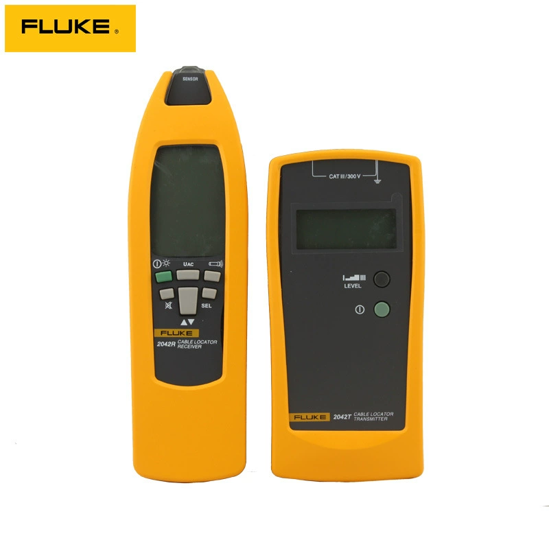 FLUKE F2042 детектор кабеля тестер неисправностей кабеля обнаружение позиционирования кабеля трубопровода