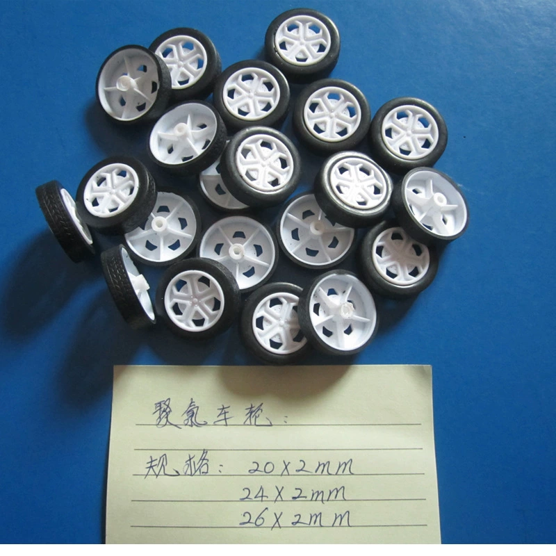 TPR пластиковое колесо игрушка автомобильная шина пластиковый аксессуар маленькая автомобильная шина пластиковое колесо