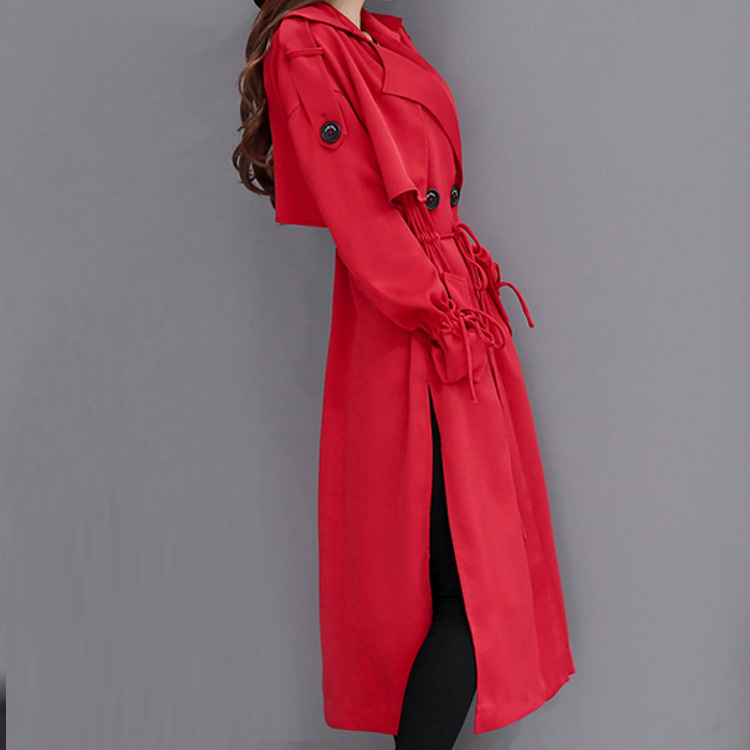 缤纷红双色斜纹提花布全棉色织挺阔防水风衣面料厂家直销防水面料