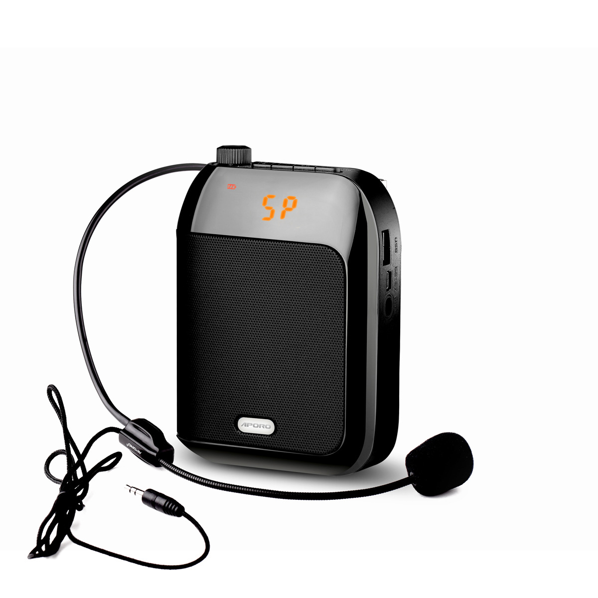 Amplificador de Voz con Cable Alta Potencia APORO T9 de Plástico Con Cable para Enseñanza y Guías Turísticos image 8