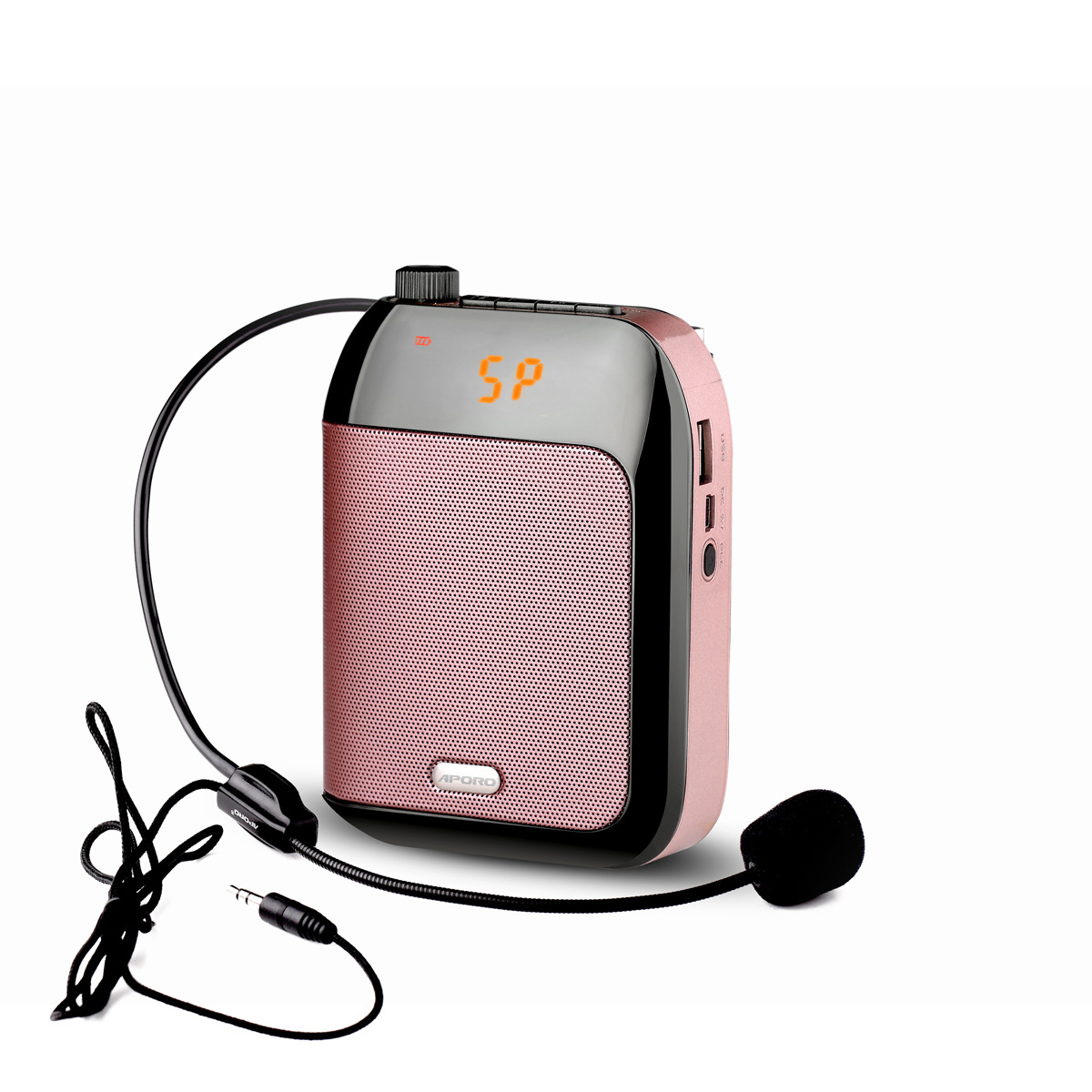 Amplificador de Voz con Cable Alta Potencia APORO T9 de Plástico Con Cable para Enseñanza y Guías Turísticos image 9
