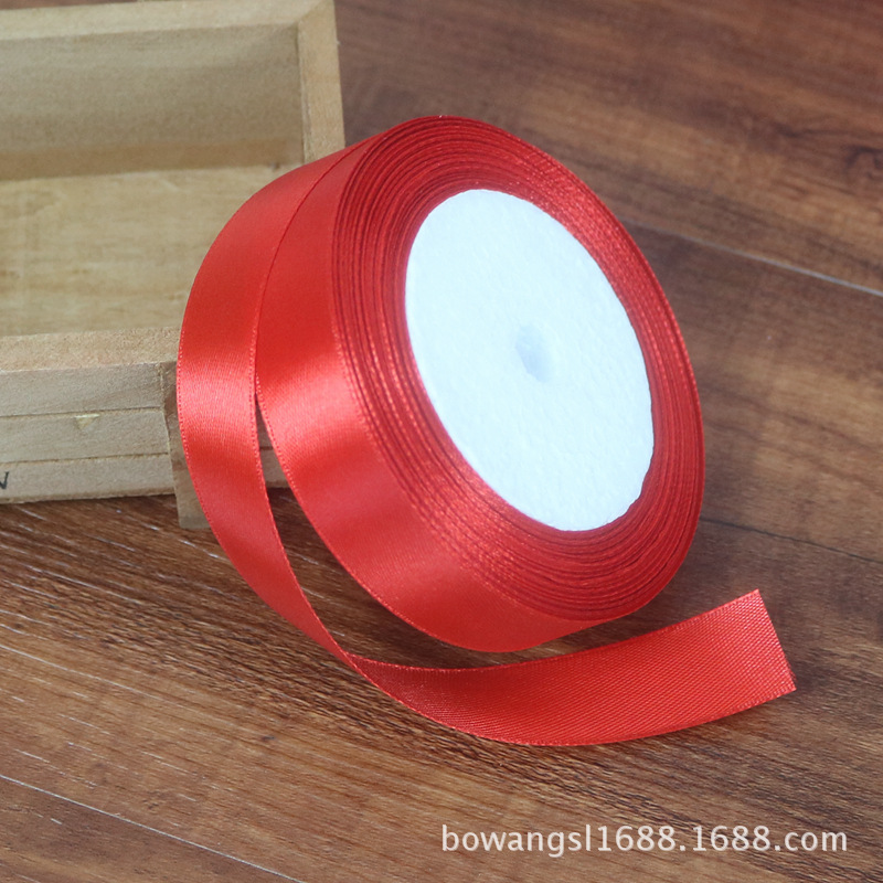 En stock venta al por mayor 2cm cinta regalo flor pastel hornear decoración DIY cinta multicolor Ropa Accesorios