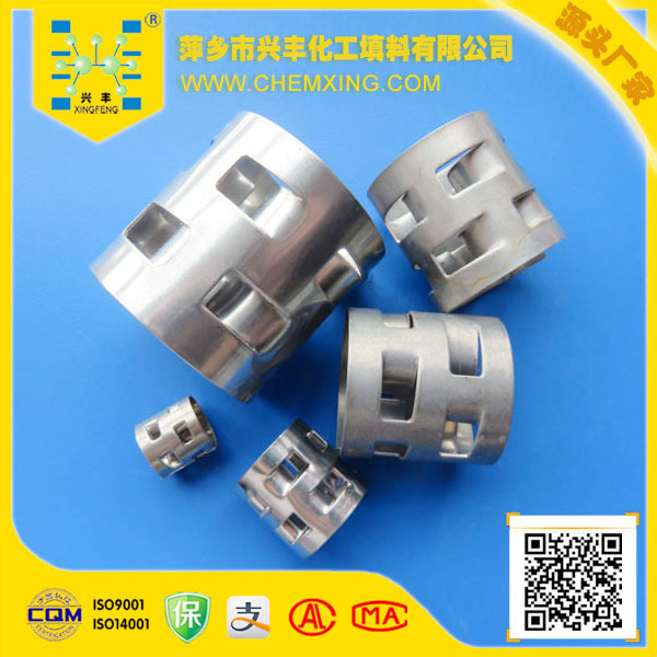 大量供应金属鲍尔环填料（316L）用于煤制甲醇过程的粗醇醇洗塔