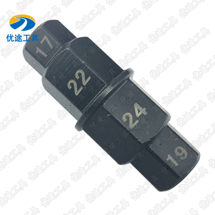 雅马哈铃木本田川崎摩托车前轮主轴拆卸扳手轮胎六角套筒工具