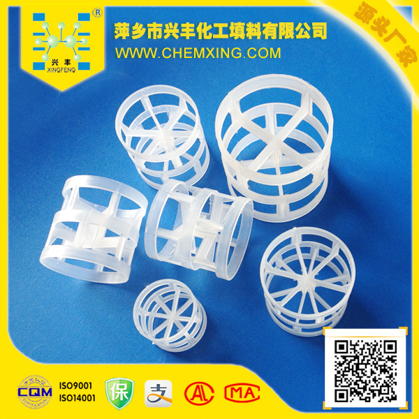 现货出售 鲍尔环填料 pp材质鲍尔环填料50mm 厂家直销 货到付款