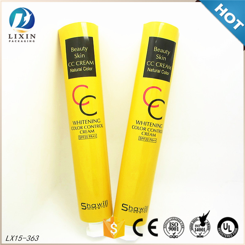 25ml化妆品美白粉底液BB霜防晒乳小样便携装注塑色塑胶PE软管