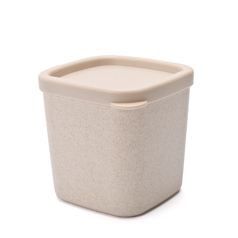 崇航 Nordic wheat straw preservation box seal tank storage box seasoning box