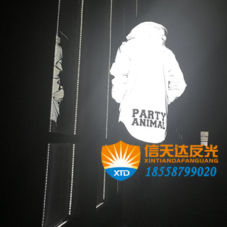 厂家供应高亮反光布 银灰色反光布 过欧标en471反光布料