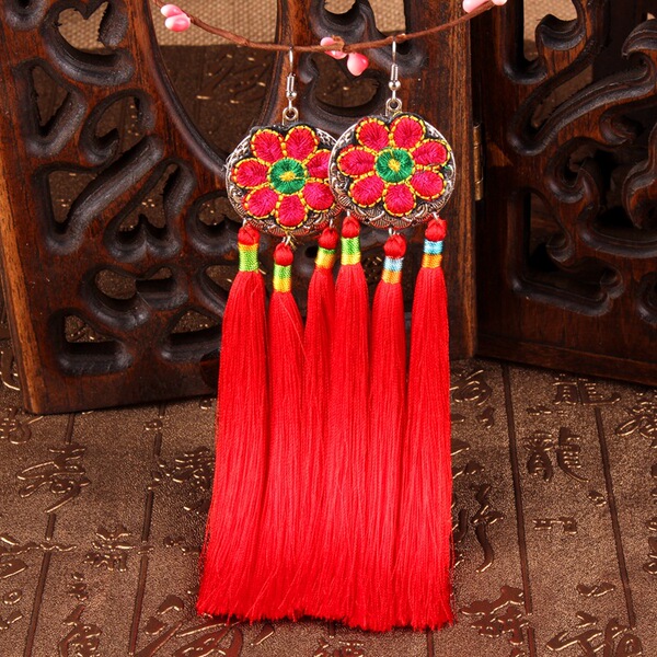 ethnic fashionable universal earrings handmade