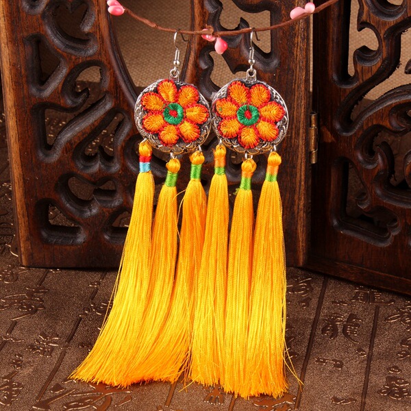 ethnic fashionable universal earrings handmade