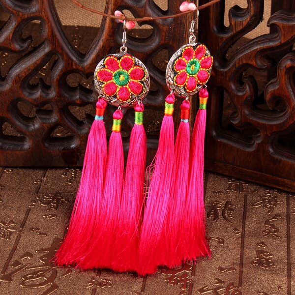 ethnic fashionable universal earrings handmade