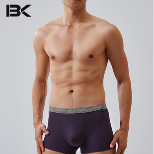 Nidia factory direct new BK men's comfortable solid color waist boxed briefs wholesale