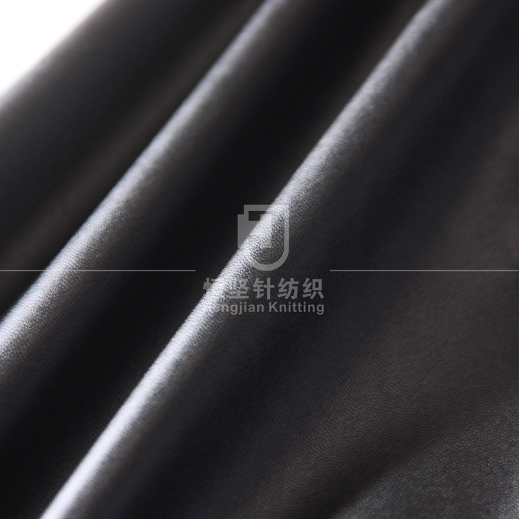 新款弹力pu皮 超柔加绒pu服装革 皮裤面料 加绒弹力面料