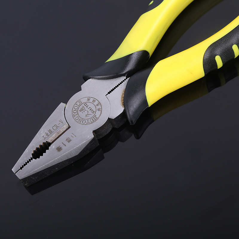 Herramientas de hardware de linyi venta al por mayor jiutong americano alicates de alambre de 8 pulgadas alicates de tigre alicates manuales de alambre de acero de corte que ahorran mano de obra