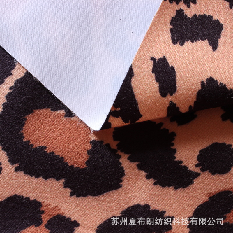 专业厂家T400酷丝绵斜纹印花防水布透气透湿 户外冲锋衣面料