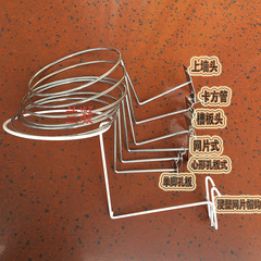 大量洞洞板帽鈎網格帽架球鈎孔板掛鈎服裝掛鈎