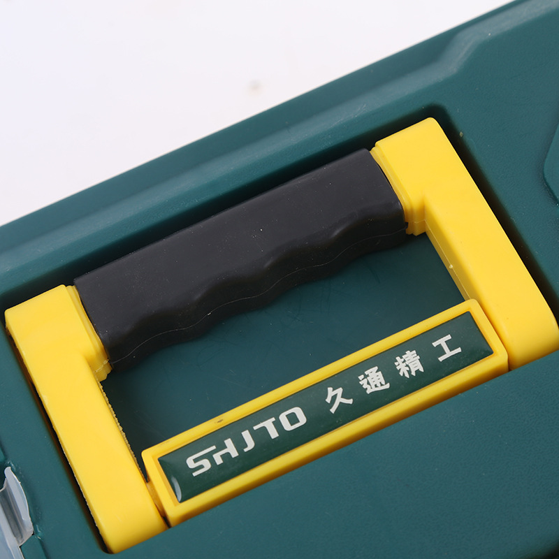 Caja de herramientas de plástico reforzado al por mayor/caja de elemento/caja de piezas/caja de herramientas del hogar/caja de almacenamiento multifuncional