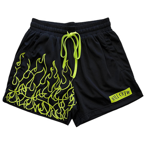 Summer American shorts men's three-point knee-length sports and leisure college boys versatile breathable quick-drying basketball pants