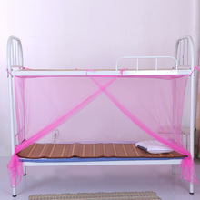 特密宿舍上下床幔单人床大学生蚊帐加密方顶防尘顶蚊帐厂家