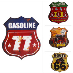 European-style pastoral style, various styles of wall hangings, home decoration, physical store, hotel, wooden doorplate