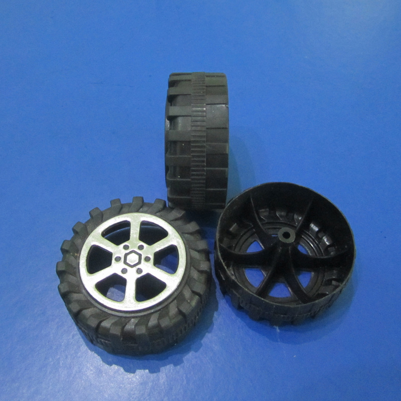 环保PP轮烫金玩具车轮塑料玩具小汽车轮胎塑胶轮胎塑料配件车轮