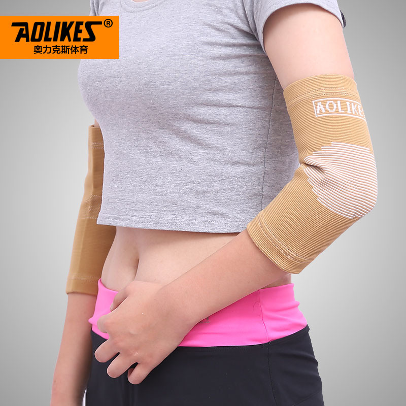 Fábrica Deportes al aire libre de nylon codo almohadillas deportes cuidado de la salud coderas cálido cuidado de la salud coderas sudor-absorbente transpirable en stock