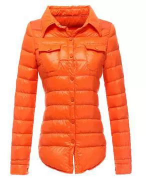 Light thin fitted down jacket, Korean style, white duck down, S–XXL, multiple colors