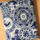 Linen Fabric Linen Printed Blue and White Porcelain Series Tablecloth Table Runner Pillow and Other Cloth