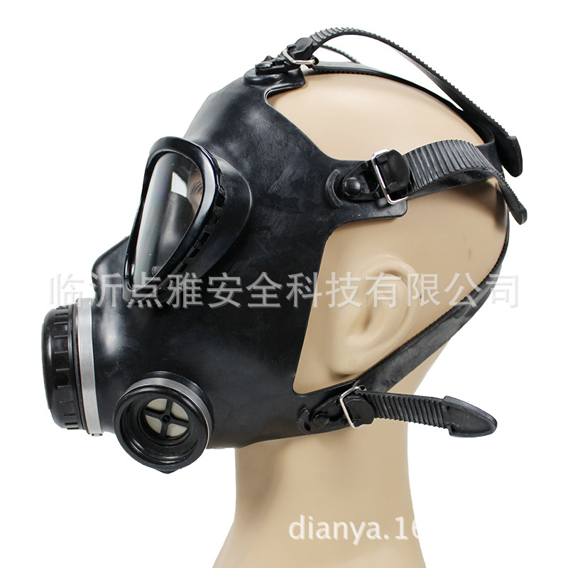 Máscara de gas ejército anti-fuego químico taladro Anti-Terrorismo máscara 87 tipo gran vista máscara química spray pintura anti-Formaldehído