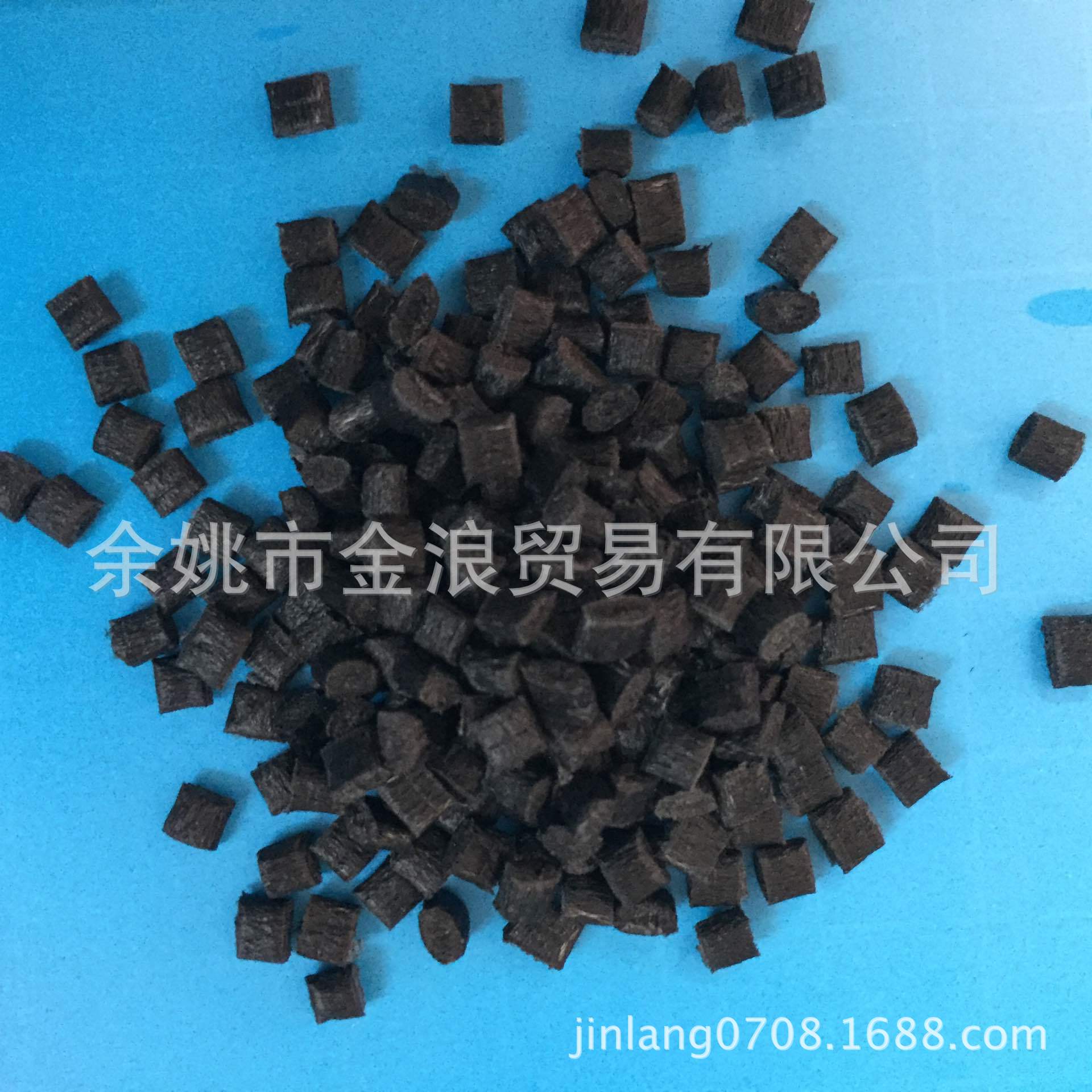 生产黑色无碱增强PP加纤30% 玻纤增强PP GF20 高强度 高刚性 耐磨