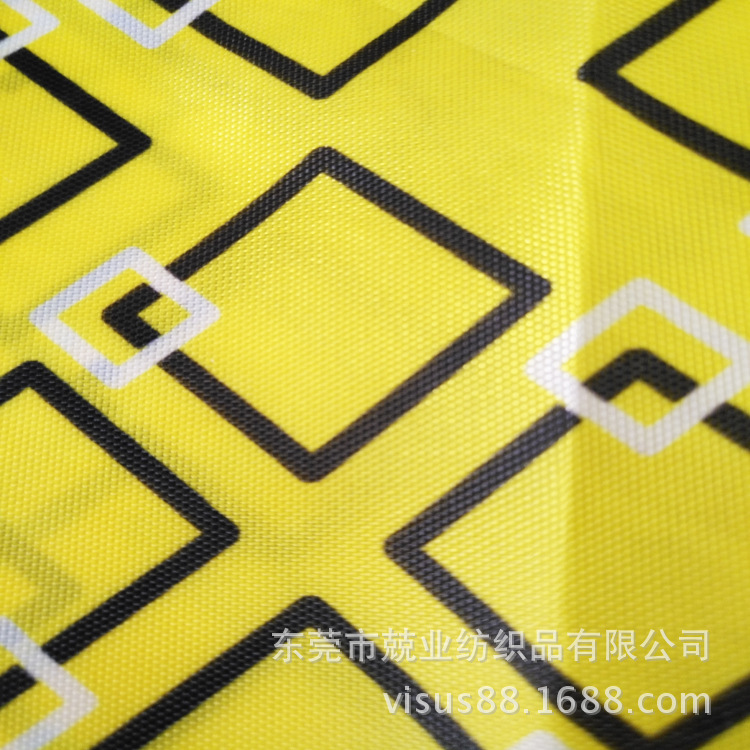 210D精品热转移印花布箱包布里装饰布厂家直销欢迎来电咨询几何