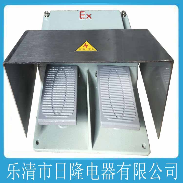 防爆脚踏双开关 双踏防爆脚踏开关 DLXK-DYT-S 防爆踏板开关