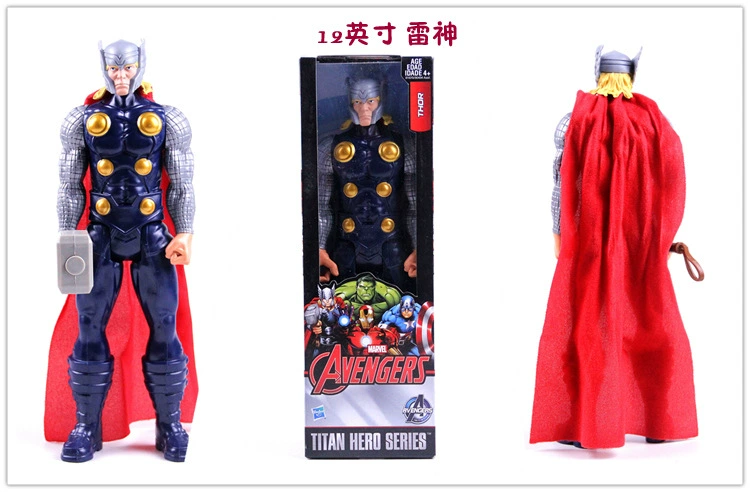 Мстители, герои, мини-фигура, игрушка, Капитан Америка, Горг, Железный человек, Человек-паук, 12 дюймов