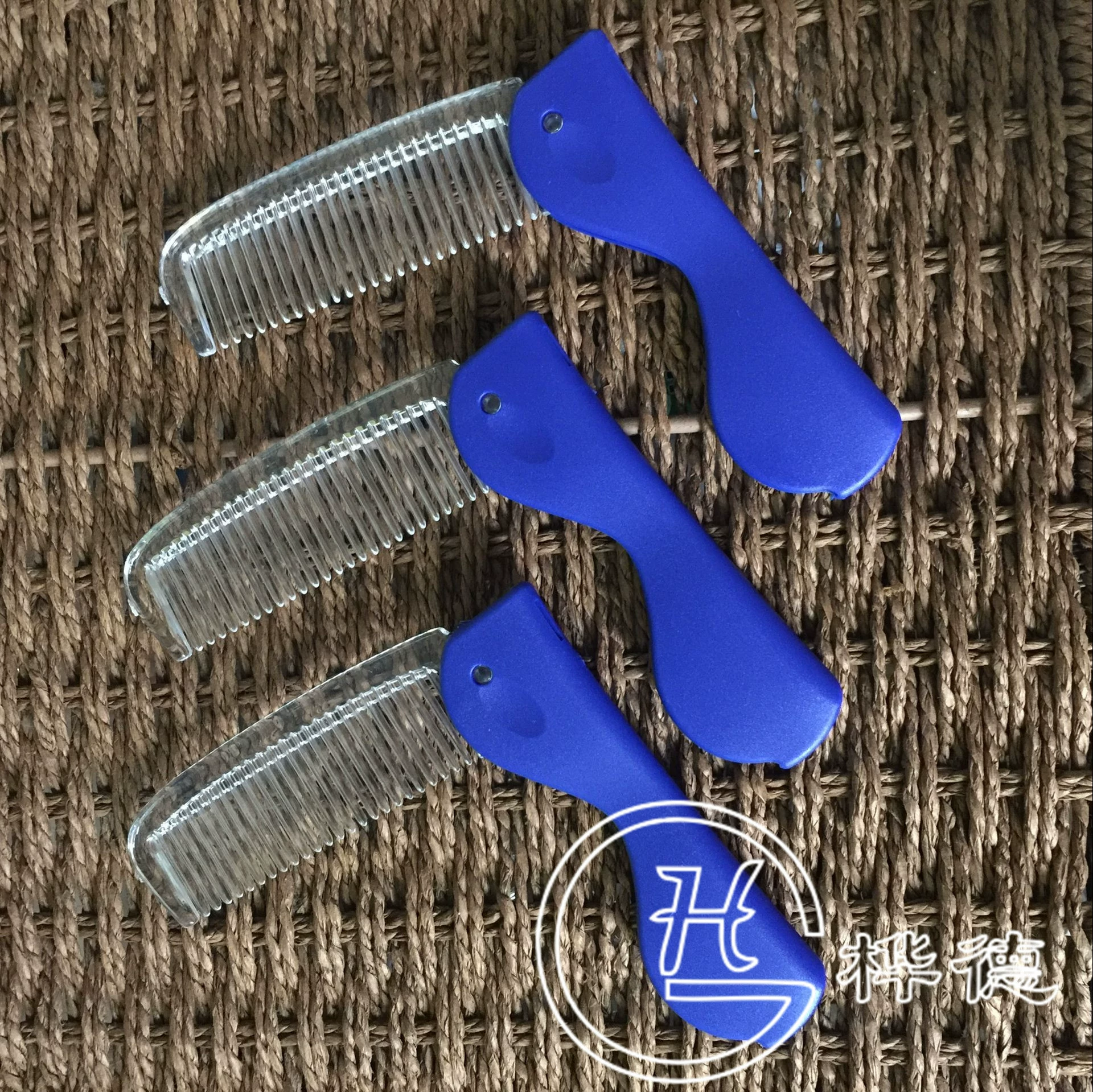 Подарочная Цветная Пластиковая Складная Расческа для гостей отеля пластиковая расческа Заводская прямая пластиковая расческа