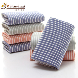 Factory wholesale gauze cotton towel textile company gift towel can be embroidered logo can be a generation of hair